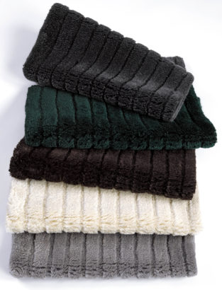 Plush Stripe-Deep Evergreen