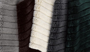 Plush Stripe-Deep Evergreen