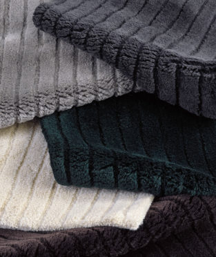 Plush Stripe-Deep Evergreen